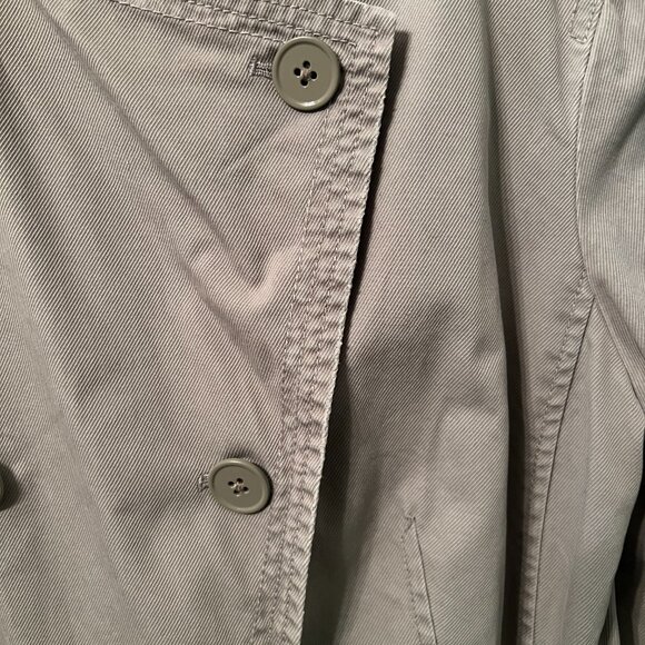 Banana Republic Utility Jacket – Size 12, Classic Double-Breasted Style - Picture 6 of 6